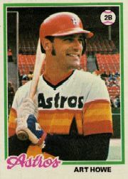1978 Topps Baseball Cards      013      Art Howe RC